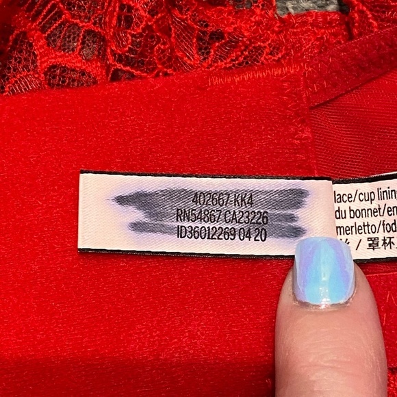 New! Victoria's Secret Dream Angels Wicked Unlined Uplift Bra 16153 - Picture 13 of 14